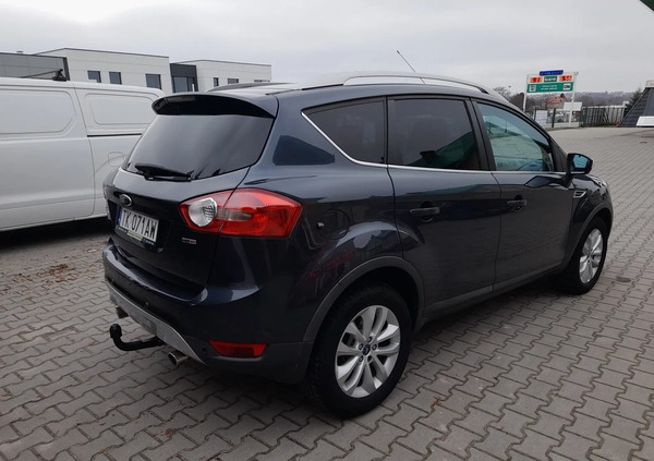 Ford Kuga cena 37400 przebieg: 190000, rok produkcji 2010 z Kielce małe 172